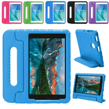 

For Samsung Tab A 8.0 2019 P200/P205 Kids Safe Rugged Proof Shockproof Thick EVA Foam Case Cover Handle Bracket Protective Shell