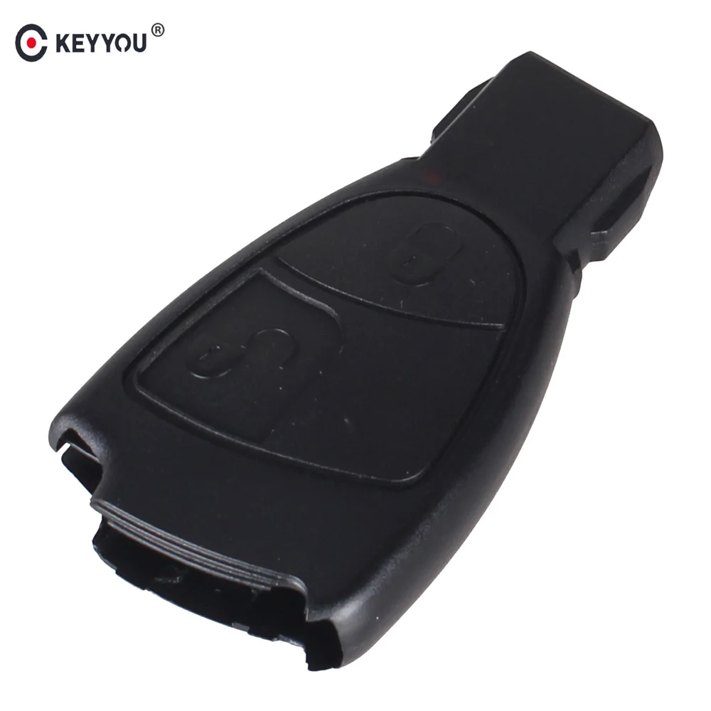 KEYYOU 2 кнопки дистанционный ключ брелок от машины чехол для Mercedes Benz C E ML класс