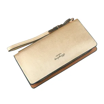 

Womens wallet PU leather long wallet Card Holder Multi-function Bag Long Wrist Strap Clutch Wallets Large Capacity carteira