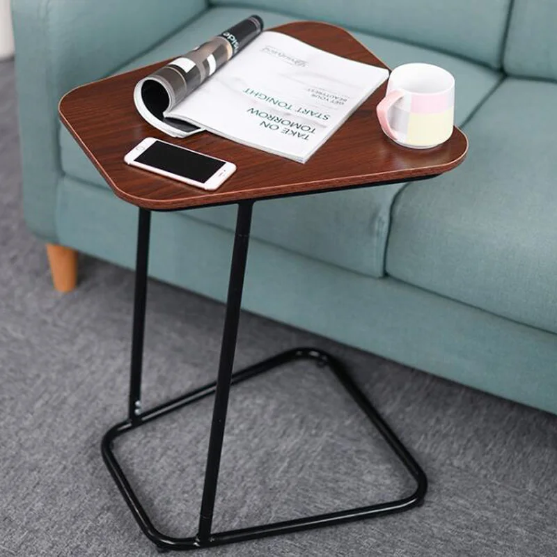 Современный угловой стол маленький столик для ноутбука приставка использования