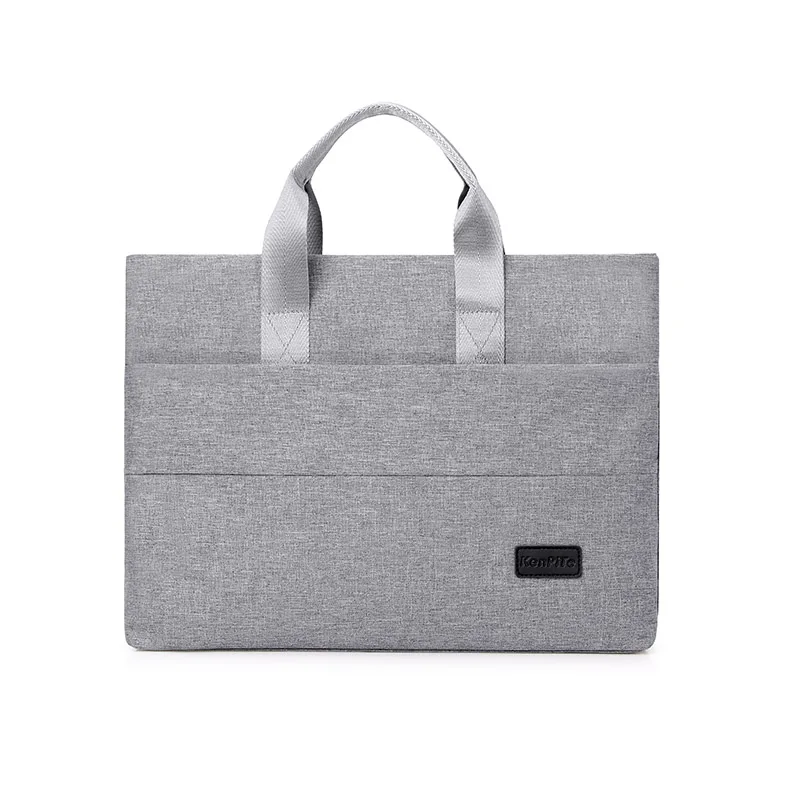 Grey Briefcase Kissyenia, простой 13 дюймов чехол для ноутбука, для путешествий, бизнес портфель, многофункциональная Противоугонная сумка для компьютера, Мужская Портативная сумка KS1006 - Цвет: Grey Briefcase