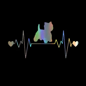 

Dog Lifeline Cartoon Graffiti Car Stickers and Decals Bumper Cover Scratches Sunscreen Decal Decoration Accessories PVC15cm x9cm