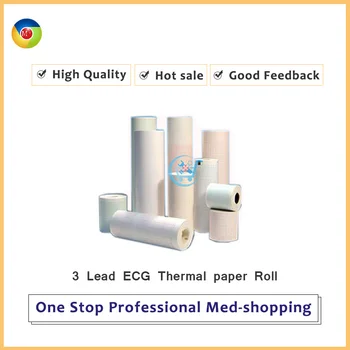 

ESAOTE Schiller Mindray Edan 3 Lead ECG machine 3 Lead ECG Thermal paper Roll ECG Paper 80mm*20m
