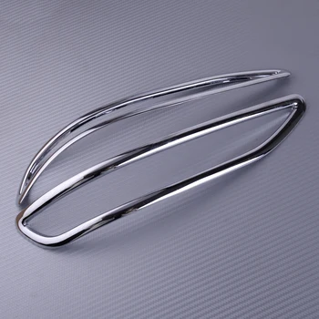 

DWCX 2PCS Car Styling Chrome Rear Fog Light Lamp Trim Cover ABS Fit For Chevrolet Equinox 2018 2019