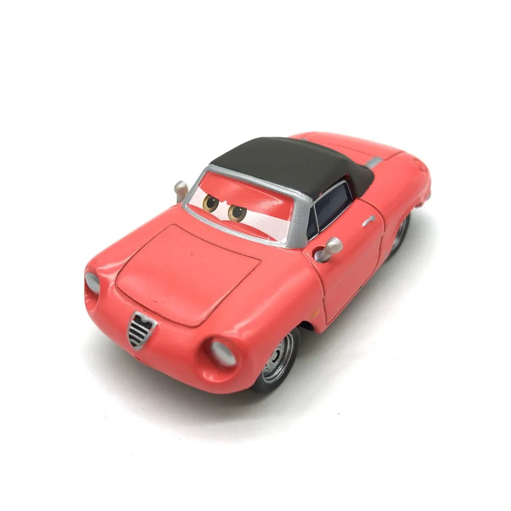 Дисней Pixar Тачки 2 3 Молния Маккуин 1:55 литье под давлением автомобиль металлический сплав мальчик малыш игрушки Рождественский подарок - Цвет: Черный