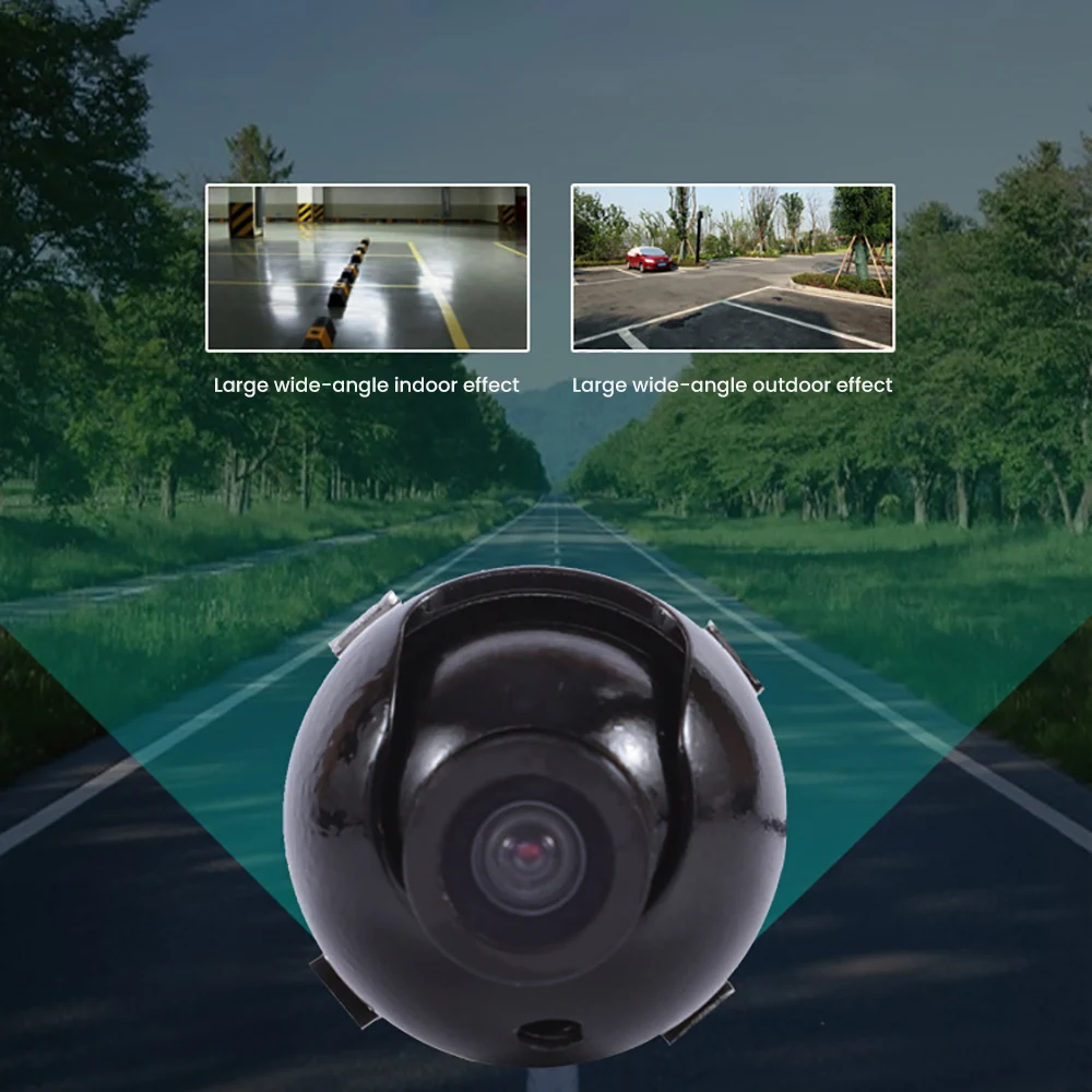 AOSHIKE HD 360 градусов Регулируемая Автомобильная камера для слепых зон реверсивная фотография резервная камера заднего вида ИК объектив ночное видение