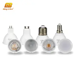 6 шт. светодиодный светильник GU10 светодиодный лампы E27 E14 24 120 градусов MR16 220 В энергосберегающие светодиодные лампы для домашнего освещения
