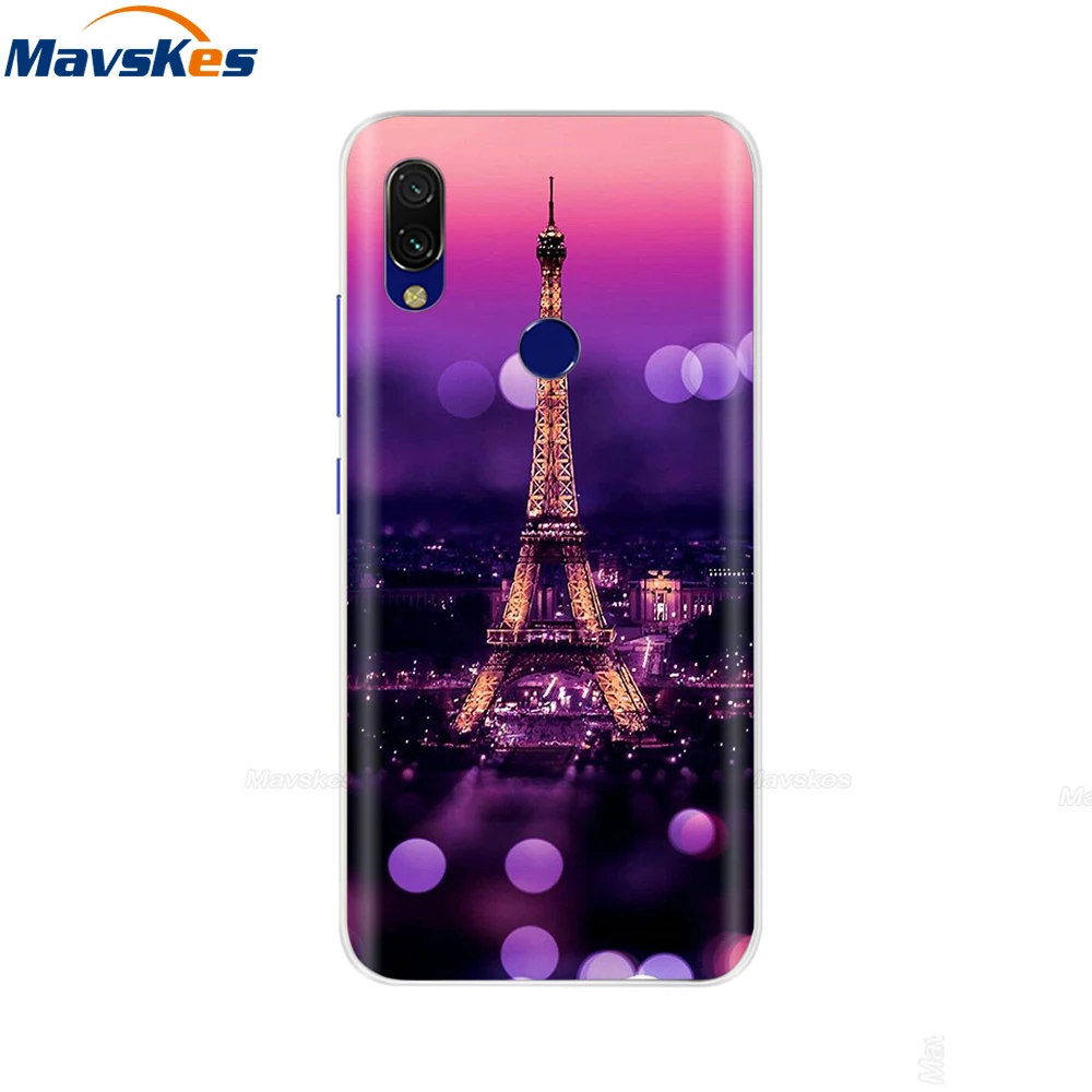 23 Чехол для Xiaomi Redmi Note 7 Чехол с изображением животного силиконовый чехол для Redmi Note 7 Pro Note7 бампер противоударный футляр для телефона - Цвет: 23