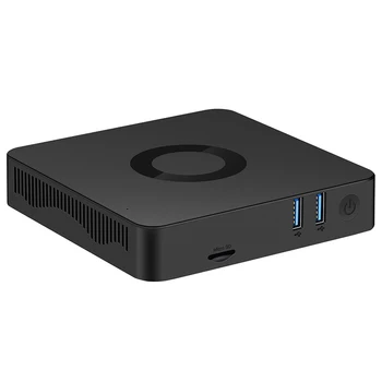 شراءرباعية النواة كمبيوتر صغير ل الجوزاء بحيرة N4100 4 جيجابايت 64 جيجابايت دعم M.2 HD-MI/VGA المزدوج عرض 1000 متر للكمبيوتر ، الاتحاد الأوروبي التوصيل