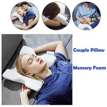 

Memory Foam Bedding Pillow Neck Protection Slow Rebound Multifunction Memory anti-pressure Hand Pillow Health Neck Pillow