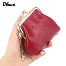 Vintage Zero Wallet Women's Leather Wallet Headset Coin Storage Bag Coin Purse Mini Bag Coin Purse For Women Leather Wholesale