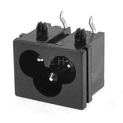 IEC320 C6 3-контактный штекер постоянного тока Мощность разъем 250V 2.5A | Обустройство