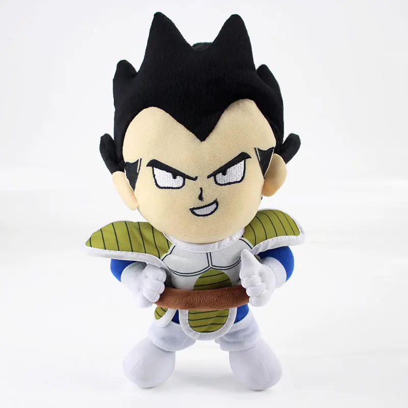 25 см 3 стиля Dragon ball Z Vegeta Frieza Cell Плюшевые игрушки Мягкая кукла мультфильм Аниме фигурки подарки на Рождество и день рождения