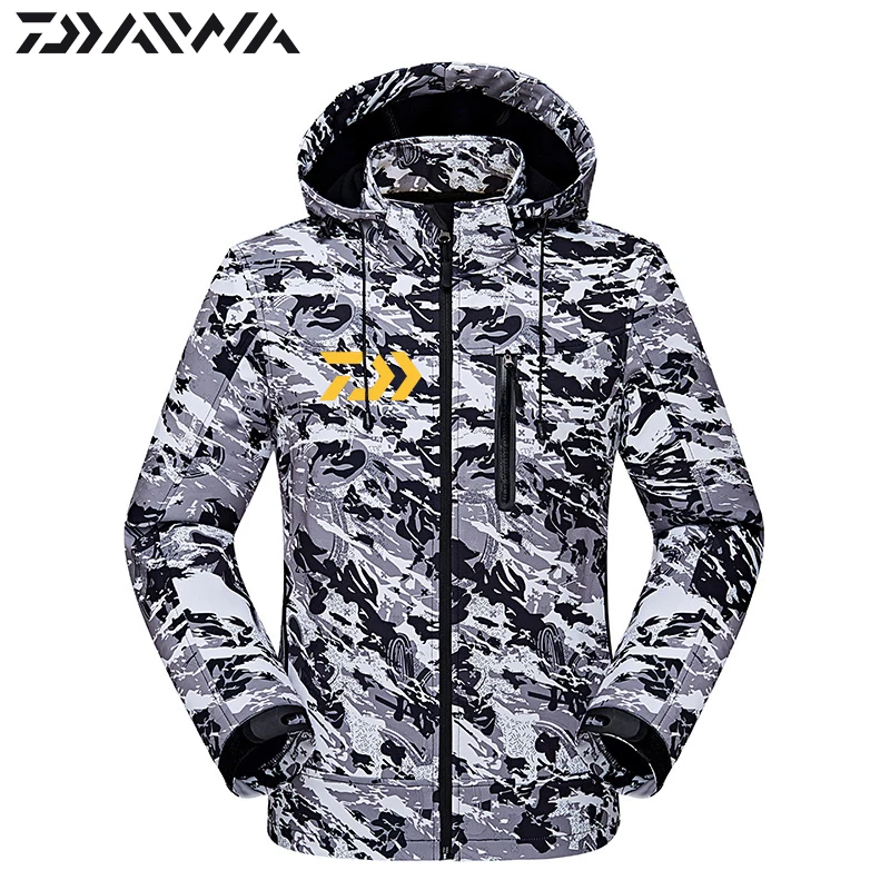 Goede Daiwa Vissen Kleding Herfst Winter Warm Houden Waterdichte Jas Buiten Verdikken Ademende Jas Vissen Windbreaker