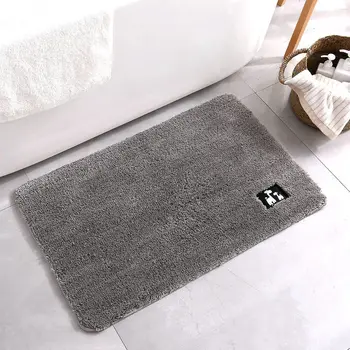 

Entrance Door Floor Mat Rectangle Solid Color Water Absorption Non-Slip Carpet for Doormat / Living Room / Bathroom
