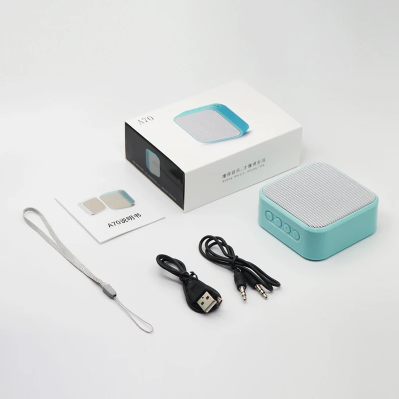 Мини Bluetooth динамик беспроводной динамик стерео музыка объемный Поддержка Bluetooth TF AUX USB легко переносить для портативного Outdaoor дома
