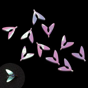 

Bimoo 20Pairs Precut Bumble Bee / House Fly Wings for Fly Tying Clear Pearlecent Fishing Fly Wings Realistic Fly Tying Material