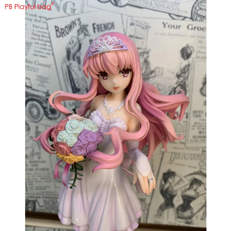 1/7 Zero no Tsukaima Louise фигура розовое свадебное платье девушка подвижная фигурка-модель аниме коллекции фанатов ПВХ рождественские подарки HD32