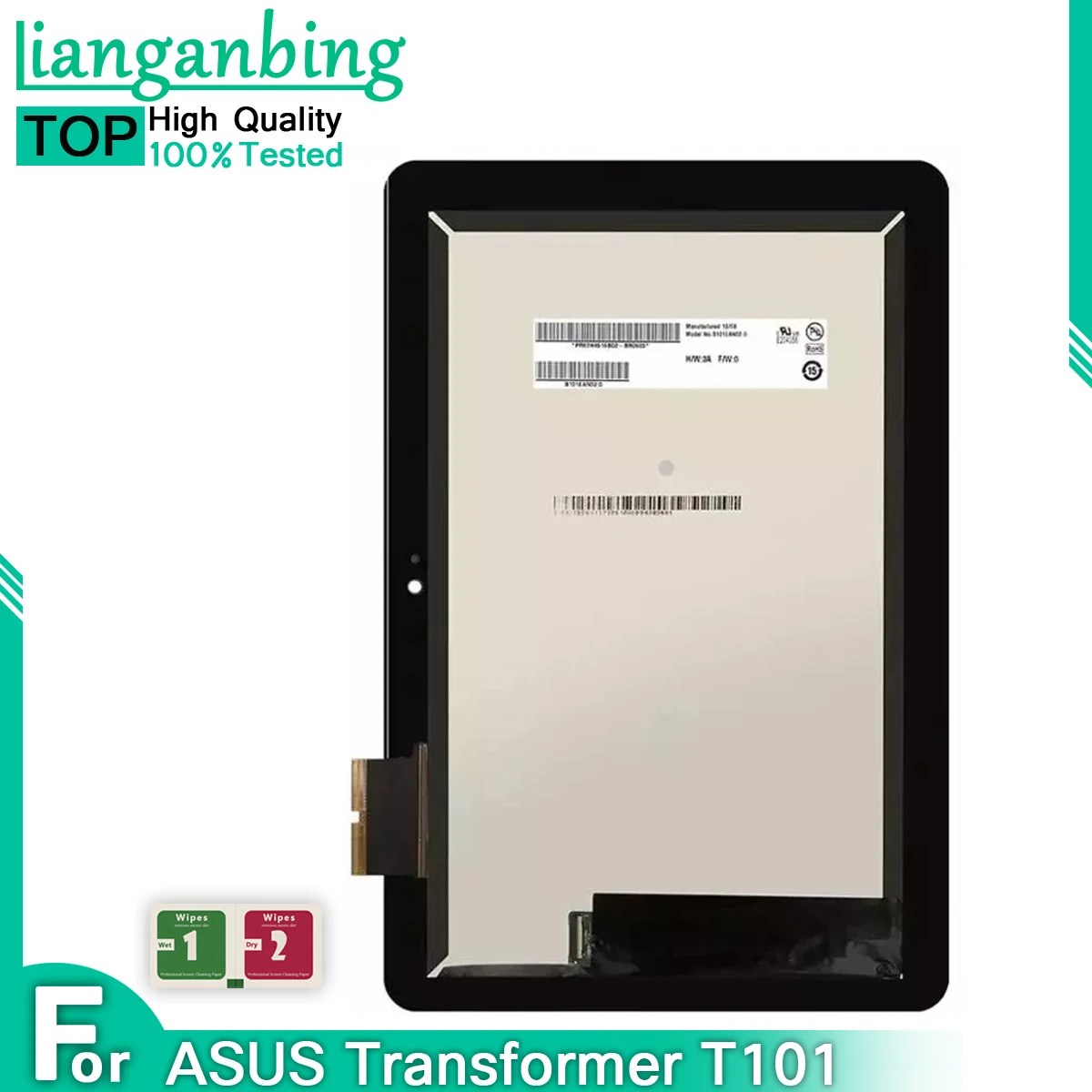 ЖК-дисплей для ASUS Transformer Book T101 HA T101H T101HA Дисплей с кодирующий преобразователь