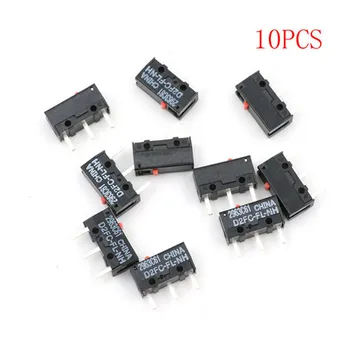 

10pcs/pack Original New Style mouse micro swtich D2FC-FL-NH red dot mouse micro switch