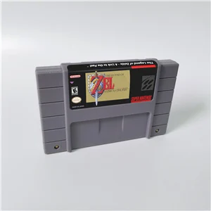 

The Legend of Zeldaed A Link to the past Parallel Worlds Goddess of Wisdomed BS Remix - RPG Game Card US Version Battery Save