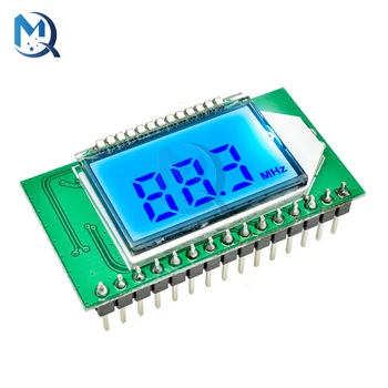 LCD 디지털 디스플레이 3.0V-5.0V DSP PLL, 87-108MHZ FM 라디오 송신기 및 수신기 모듈, FM 라디오 DIY 키트 자동 검색