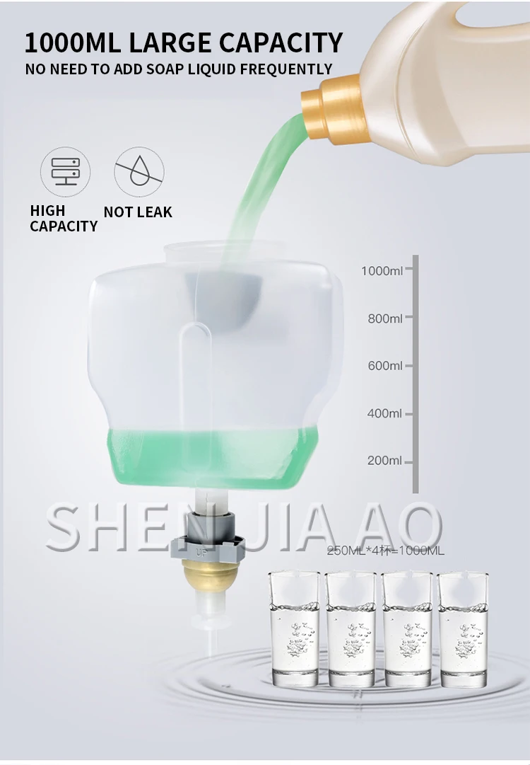 Dispensador de Sabão Desinfecção Descartável Hotel Indução Automática Mão Desinfetante Máquina Casa Parede-montado Cozinha 9 Distribuidores de toalhas molhadas