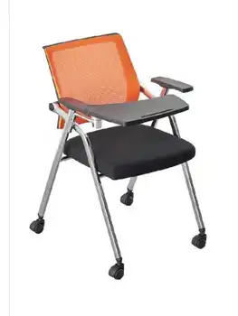 

Folding with writing board conference chair student table and chair one meeting room chair with table board training chair