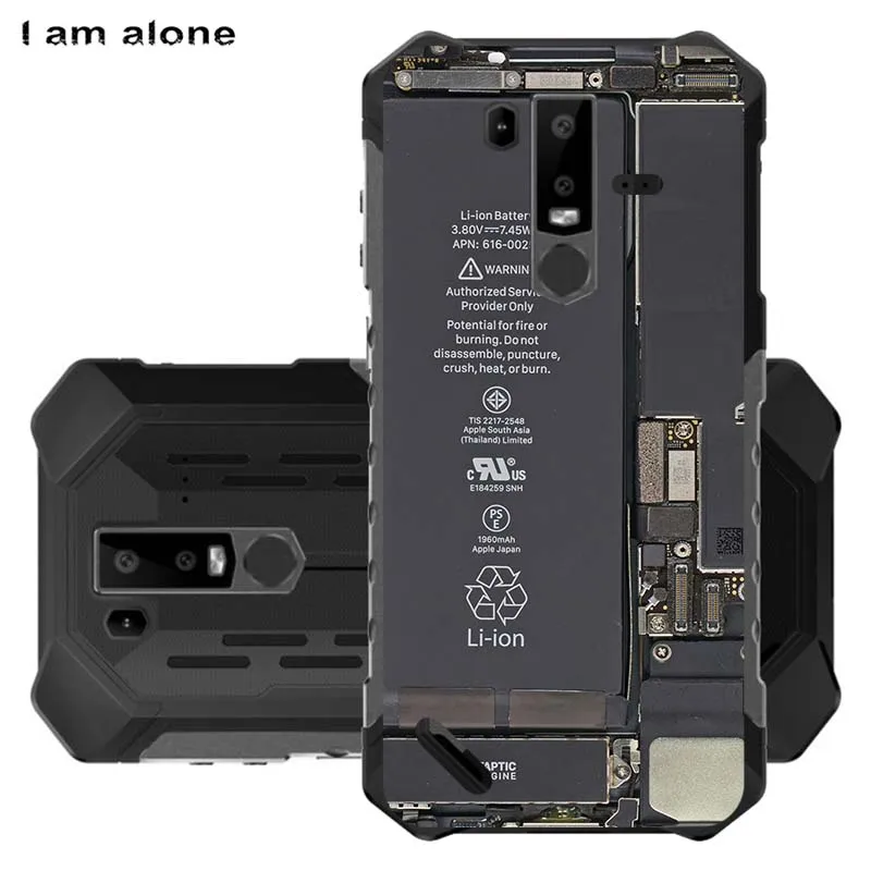 Чехлы для телефонов Ulefone Armor 6 6E 6S 6,2 дюймов мягкие сумки из ТПУ для мобильных телефонов с милым мультяшным принтом для Ulefone Armor 6 6E 6S - Color: Soft TPU S17