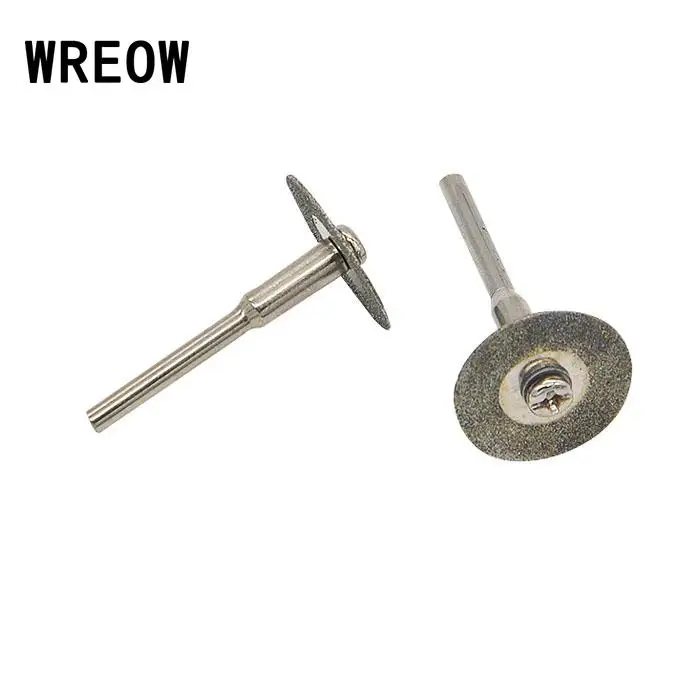 

10Pcso 25mm Diamond Grinding Wheel Cutting Disc Kits Set Mini Circular Saw Glass Rock Lapidary Disc Rotary Tool Accessories J9