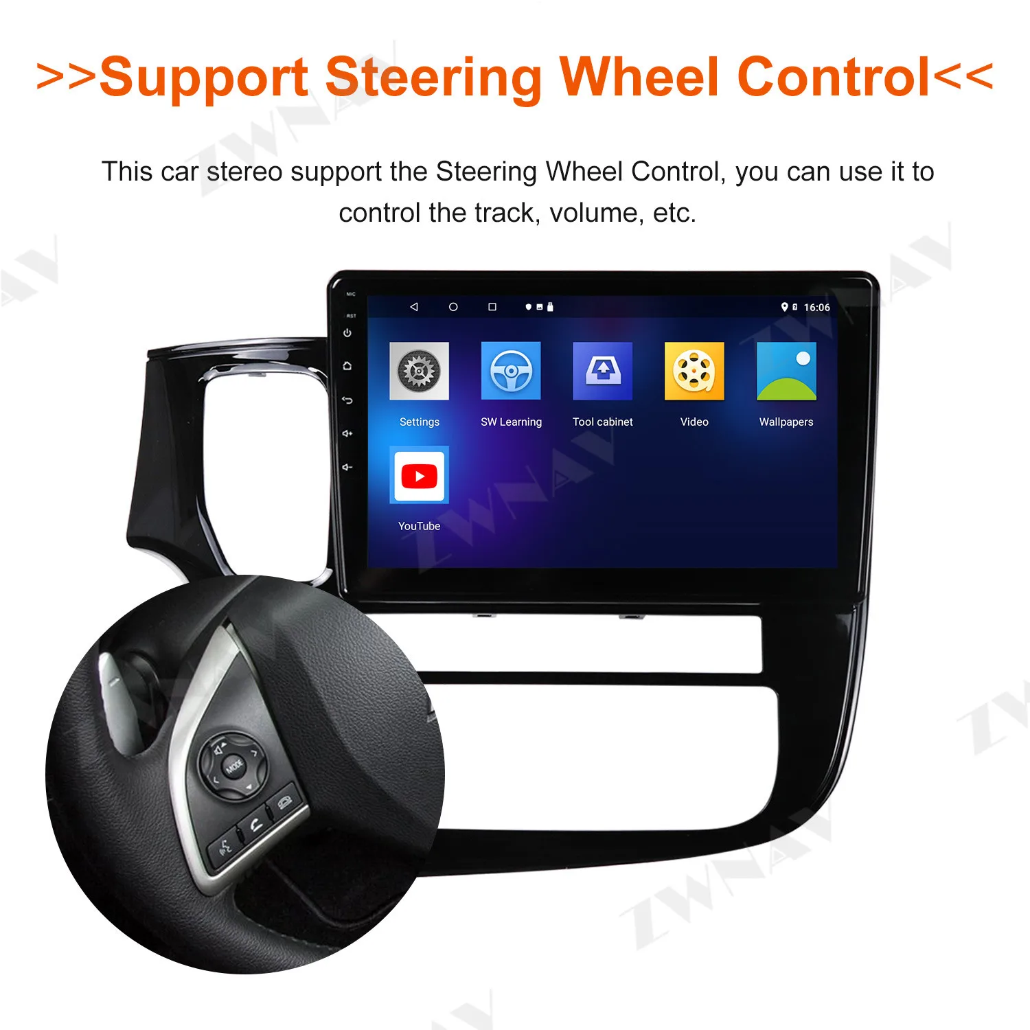 Android 9,1 " ips DSP автомобильный dvd-плеер gps навигация головное устройство для Mitsubishi Outlander 2006+ мультимедийный плеер магнитофон
