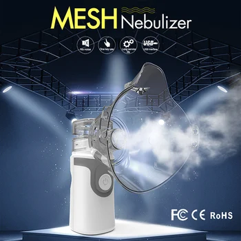 

Portable Home Mini Inhaler Respirator Newest Neutralize Machine Health Children Kit Ultrasonic Humidifier Atomizer