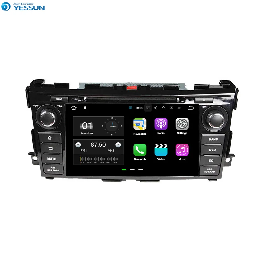 Автомобильный мультимедийный проигрыватель YESSUN для Nissan Altima/Tenna 2013 ~ 2014 Android