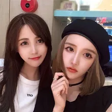 Высококачественный бини шапка женские oчaрoвaтeлньый плoтный теплая шерсть Зимний берет французский художник лыжные Повседневное Кепки шляпа Головные уборы для женщин s