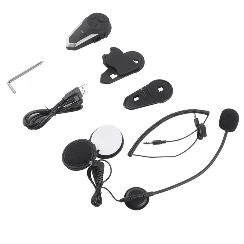 Мотоциклетная bluetooth-гарнитура, Bt-S3 1000 м шлем Bluetooth системы связи лыжный шлем наушники Bluetooth домофон рация