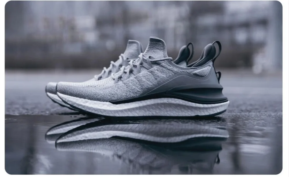 2020 New Xiaomi Mijia Sports Shoe Sneaker 4 Outdoor Men Running Walking Lightweight Breathable 4D Fly Woven Upper Washable (6)