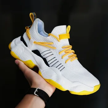 

Nice Fashion Designer Casual Shoes Men Sneakers Breathable Mesh Sneakers Men Shoes Zapatos Casuales Footwear Tenis Masculino