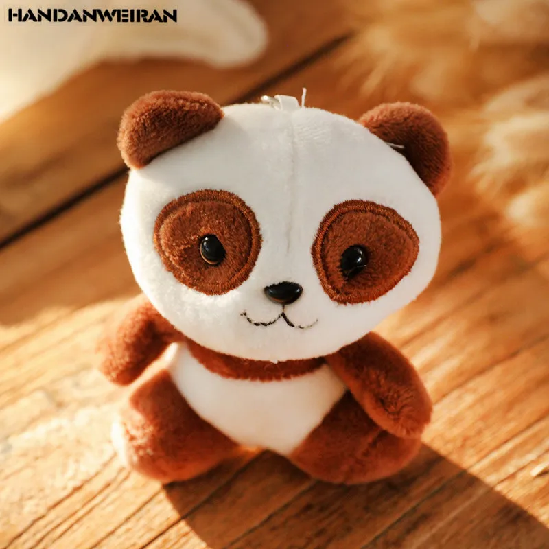 Плюшевая мягкая новая плюшевая игрушка 10 см в виде панды модная цепочка для