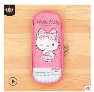 10 Чехол-карандаш hello kitty Кошелек для монет для девочек - Цвет: 10
