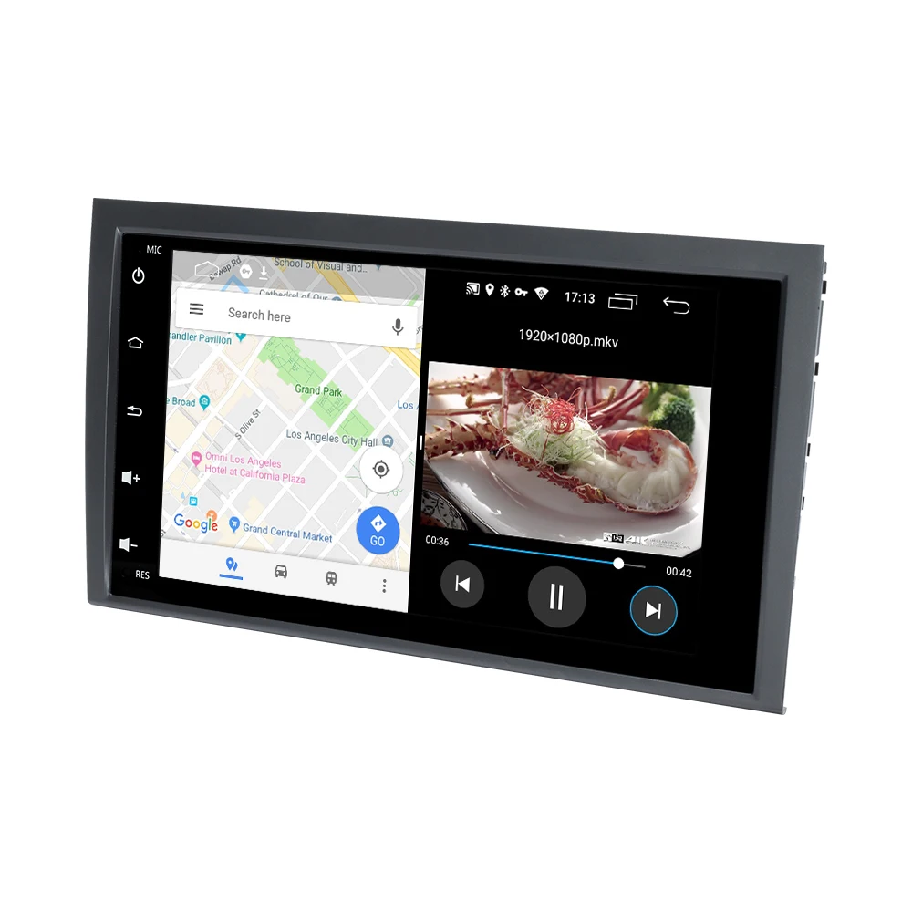 8 &quotAndroid 9 0 Автомобильный gps Авторадио Стерео Плеер для Audi A4 B6 B7 S4 RS4 SEAT Exeo 2000 2006 2G ram