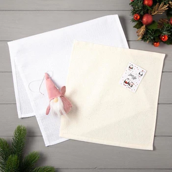 

Set of towels LoveLife "Magician": waffle 35x60 cm, terry cloth 30x30 cm + toy