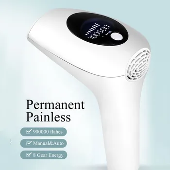 

900000 Laser-Hair Removal Permanent IPL Epilator Electric Machine Face Leg Body Painless Threading Hair Remover Machine 36W L505
