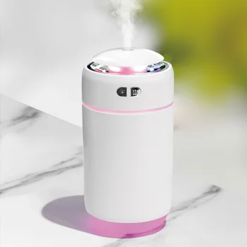 

USB Aroma Diffuser 400ML Purifier Mist-Maker Ultrasonic Diffuser Portable Humidifier With Romantic-Light For Home Car Office