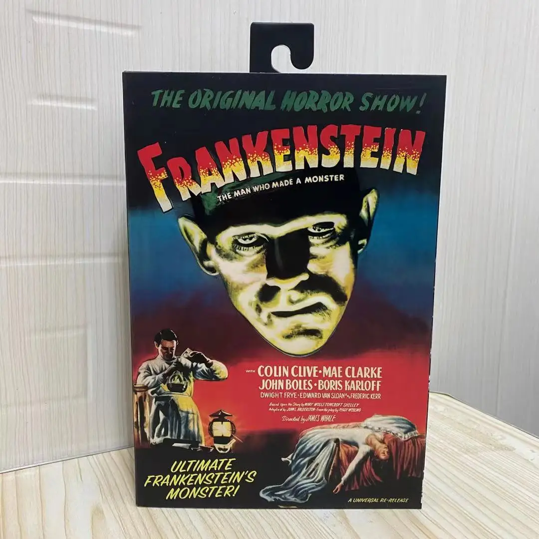 Передвижной цвет NECA Frankenstein 7 дюймов | Игрушки и хобби