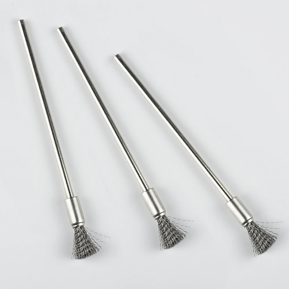 Stainless steel wire wheel brush Dremel rotary tool for mini drill Dremel polishing coil atomizer cleaning 3/6/10pcs/set cleaning brush,wire brush,stainless steel wire brush,wire brush set,cleaning brush set,wire cleaning brush,cleaning tool,mini brush,drill brush,electric wire brush