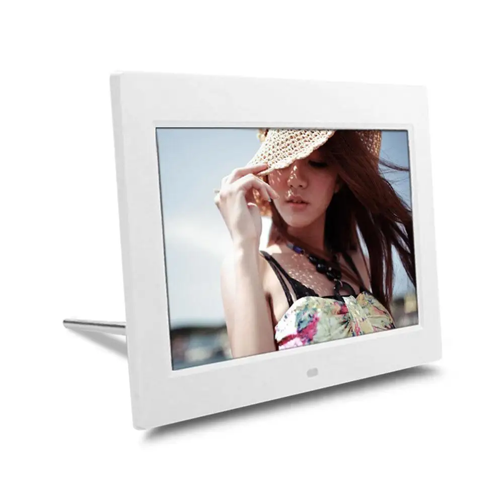 8 Inch LCD Screen LED Backlight HD 1024* 768 Digital Screen Electronic Album Picture Frame R20