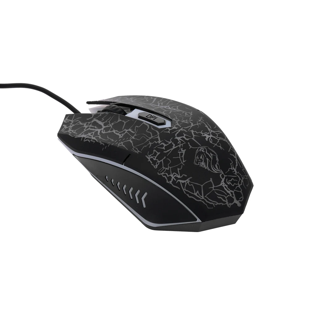 Клавиатура и мышь комбинированная N-Key rolllover Проводная игровая мышь Бесшумная Офисная Клавиатура RGB 2400 точек/дюйм Бесшумная игровая мышь набор для ПК