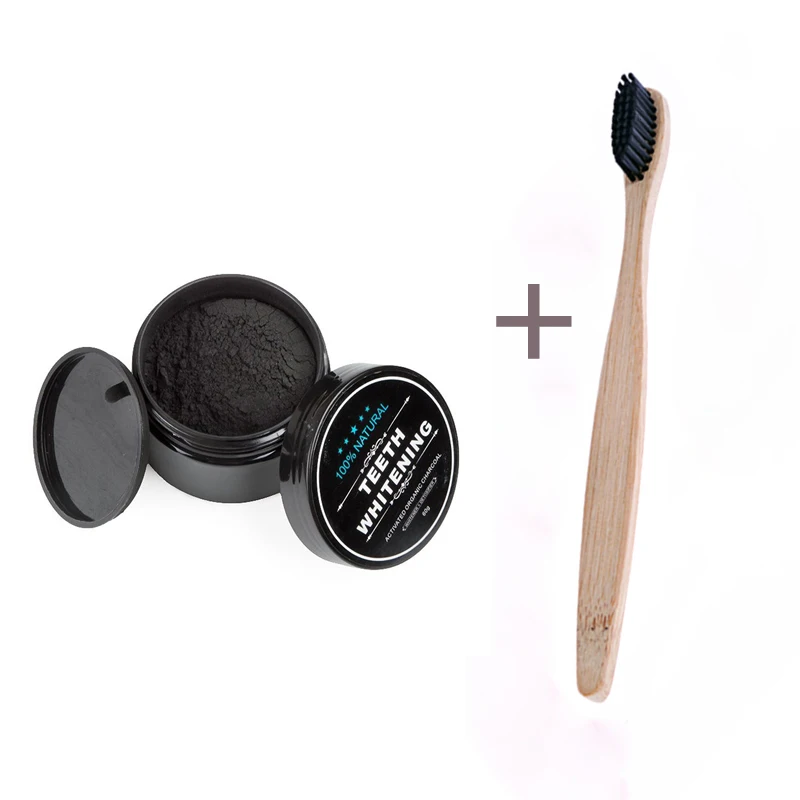 brush and power YOURWAYS 30 г зубы отбеливающий для полости рта уход порошковый древесный уголь натуральный активированный уголь отбеливатель зубов порошок гигиены полости рта - Цвет: brush and power