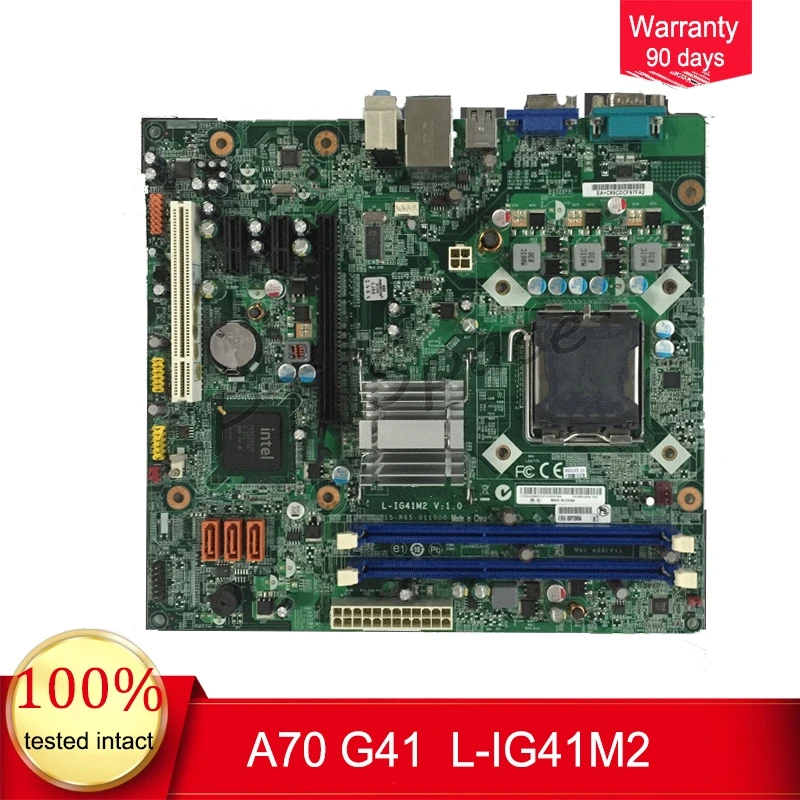 

For Lenovo ThinkCentre A70 Desktop Motherboard FRU 89Y0954 L-IG41M2 LGA775 G41 MB 100% Tested Fast Ship