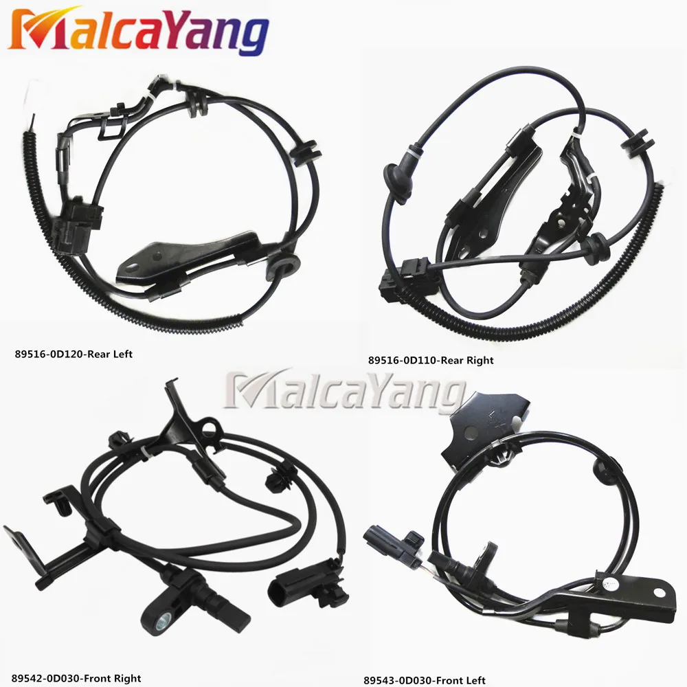 New 89516-0D110 2008-2012 ABS Wheel Speed Sensor Rear Right Fits TOYOTA YARIS